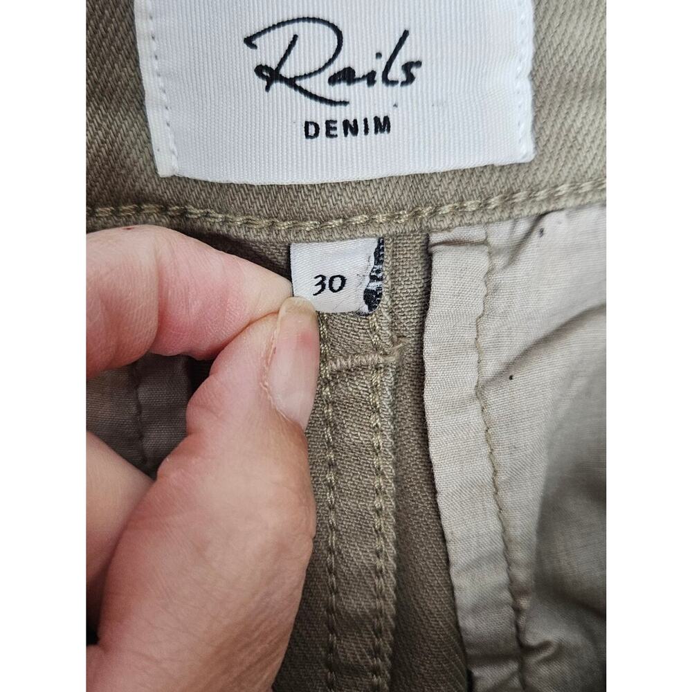 Rails Olive Wash Utility Mini Skirt - Women - Picture 6 of 9